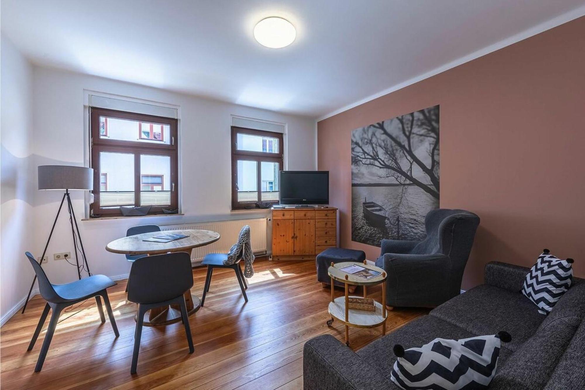 Hafenhaus Bootsquartier Apartment Waren  Luaran gambar